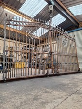 Wrought Iron Driveway Gates