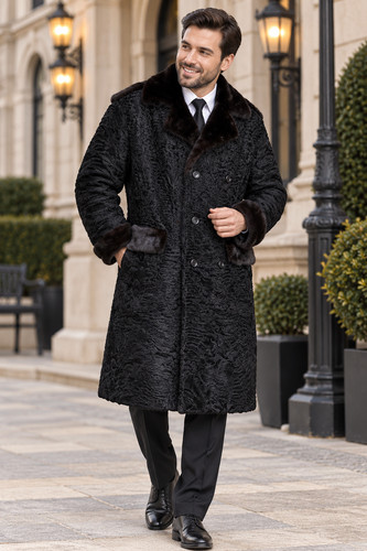 Men black persian - men's,