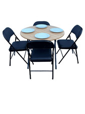 Folding Dining Round Table 4