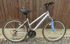 Apollo XC26 Ladies Front Suspension Hardtail Mountain Bike Bicycle Silver Blue