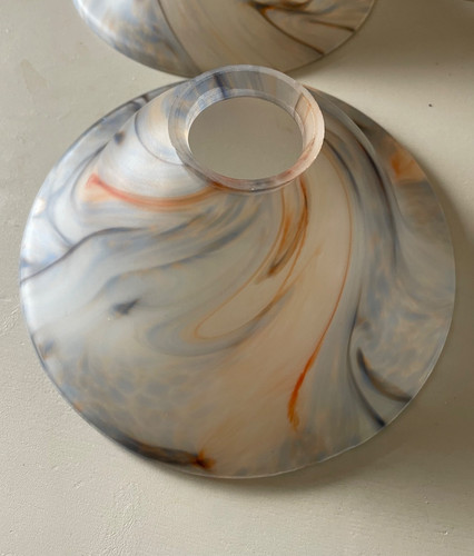 Vintage smoked blue orange - smoked,