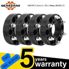 4x 38mm Wheel Spacers For Ford