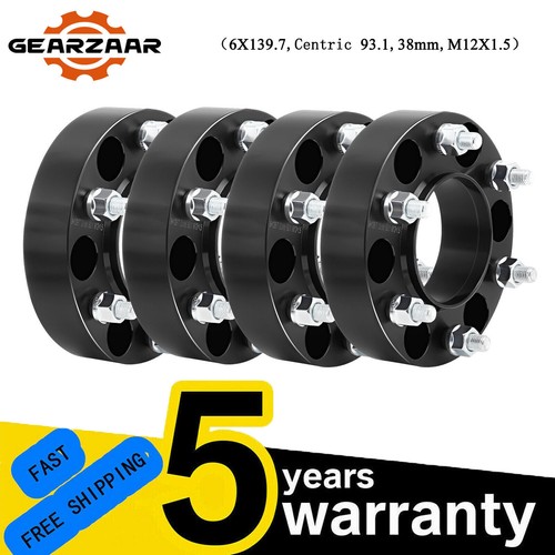 38mm wheel spacers for - 4x,