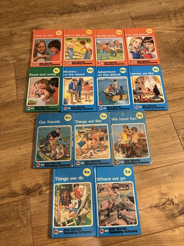 X13 vintage ladybird books key - books,