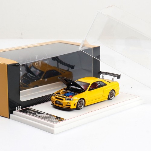 Skyline gtr r34 yellow - fh,