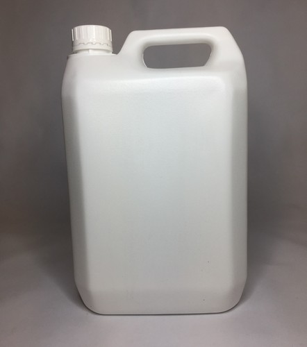 5000ml white plastic - (5,
