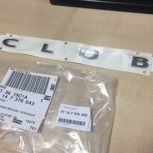 Mini genuine f54 - mini, rear