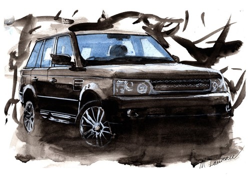Painting range rover - of,