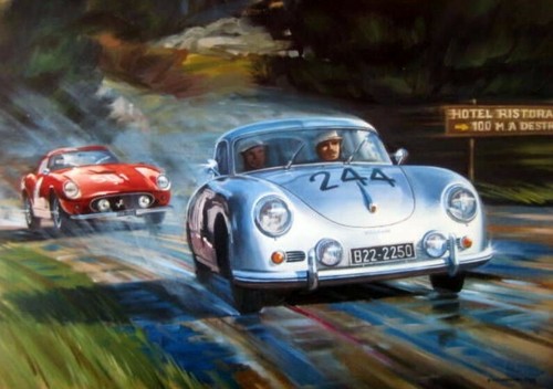 Porsche 356 ferrari mille - ferrari,