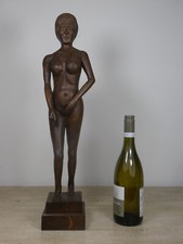 Vintage Folk Art Female Naive