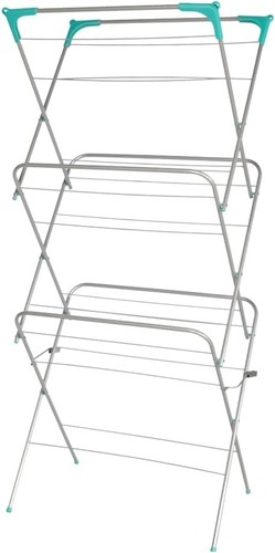 Tier clothes airer foldable - tier,