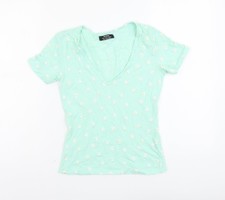 Womens UK Size S Bershka Green