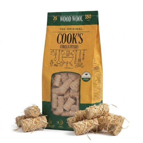 Pack 25pcs cook wood wool - 25pcs,