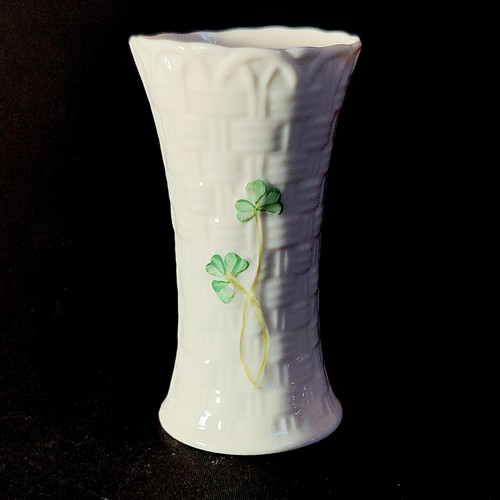 Belleek porcelain shamrock - belleek,