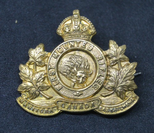 Ww1 cef 1st mounted rifles - ww1,