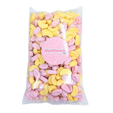 1kg Assorted Foam Shrimps and Bananas 1kg Bag **FREE DELIVERY**
