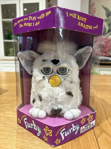 Furby dalmation white - furby,