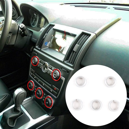 5pcs chrome air condition - air, knob