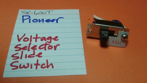 Pioneer 600t voltage - sx-600t,