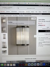 Laura Ashley Sutton wall light