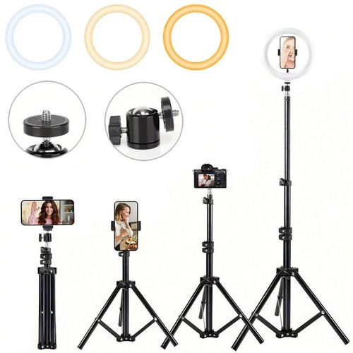 Ring light with tripod - 12",