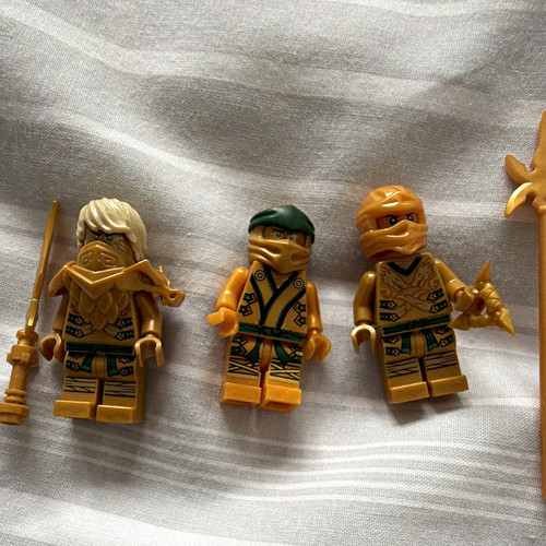Lego ninjago gold - ninjago, minifigures