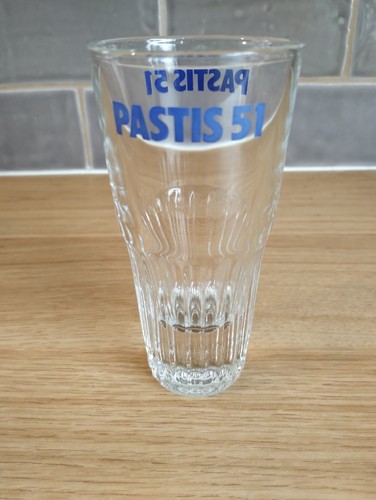 French pastis glass by - pastis,