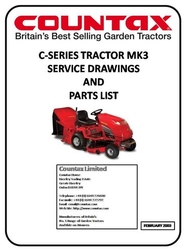 Countax ride mower series - countax,