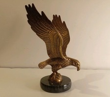 Brass Eagle Sculpture Spread