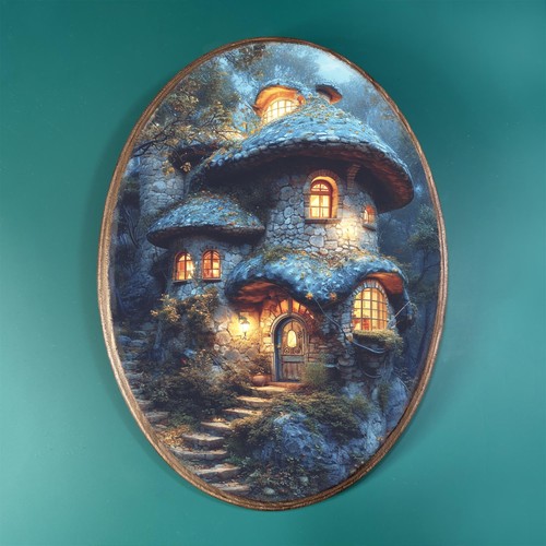Whimsical mushroom cottage - whimsical,