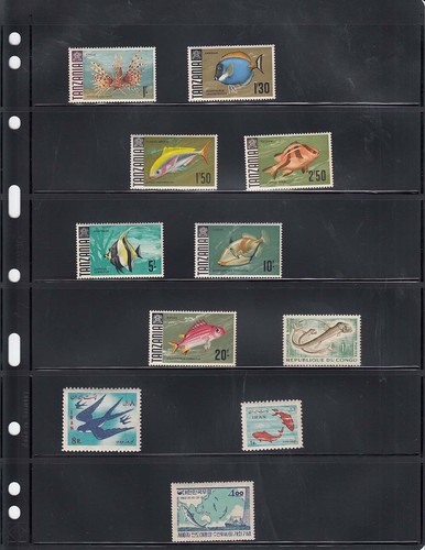 Lighthouse vario stamps pages - stamps,
