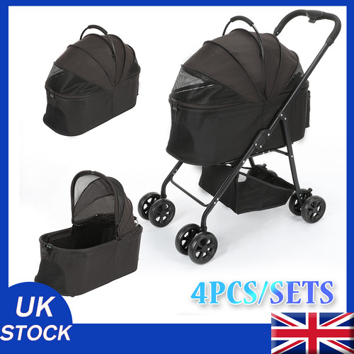 Pet stroller dog cat folding - pet,
