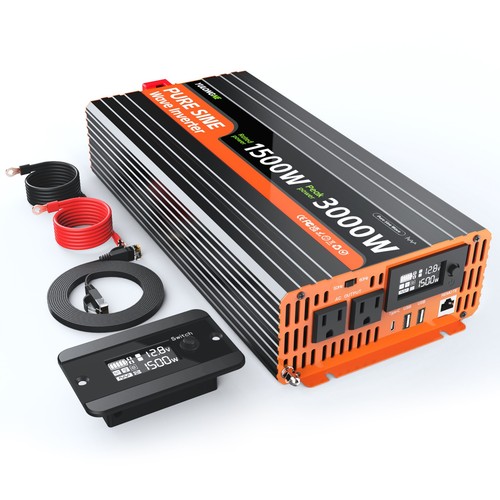 1500w 3000w pure sine - sine, wave