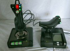 Saitek X52 Pro Flight Controller System HOTAS throttle & Joystick