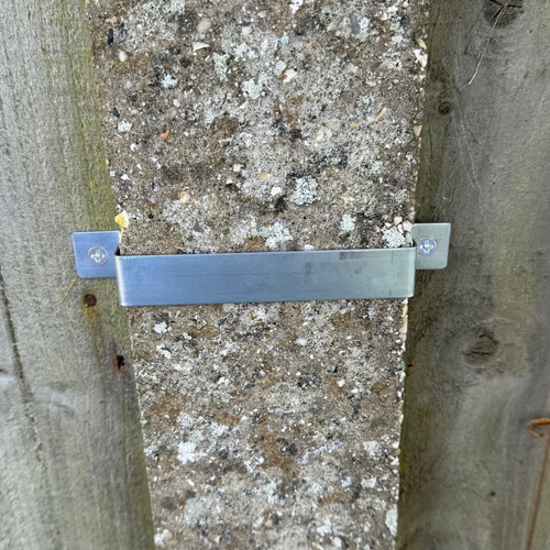 Fence panel security bracket - security,