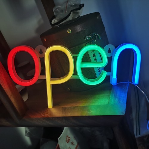 Large bright led - bright, open