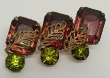 Vintage Faux Amethyst &