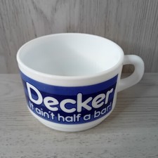 DECKER CADBURYS MUG RARE RETRO VINTAGE CUP TEA COFFEE - 1980,S ARCOPAL