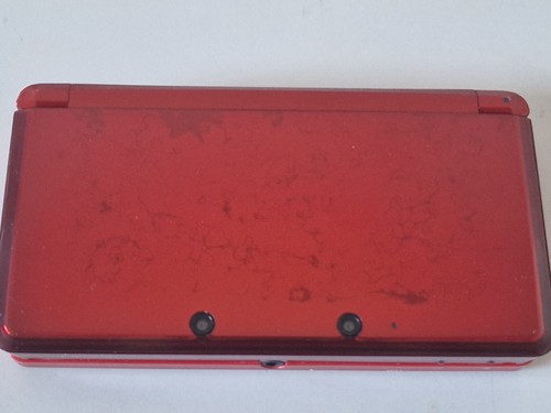 Nintendo 3ds metallic - metallic, red