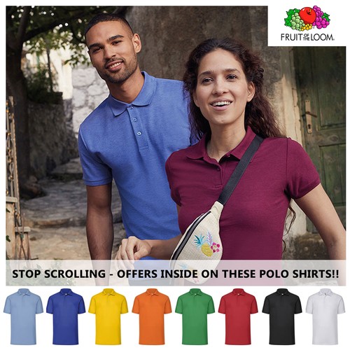 Fruit the loom piqué polo - of,