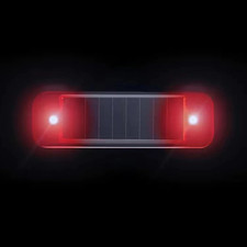 LED Solar Car Dummy Alarm