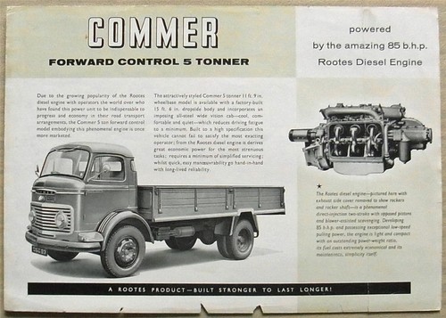 Commer forward control - commer,