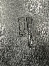 Frank Muller V32  Matt Black Alligator /Black Rubber  Watch Strap