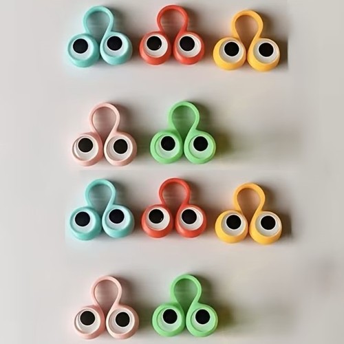 Googly eye finger puppets - eye,