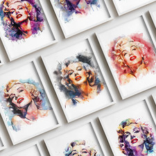 Marilyn Monroe Colourful Water