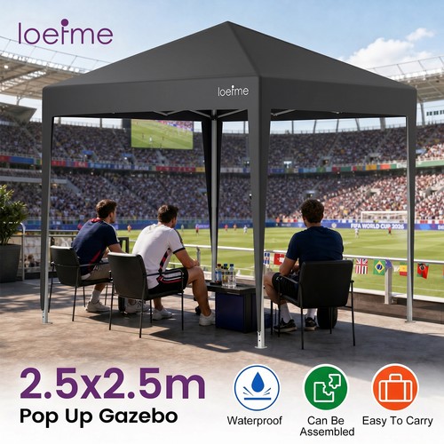 Pop gazebo x 2 - 2.5m,