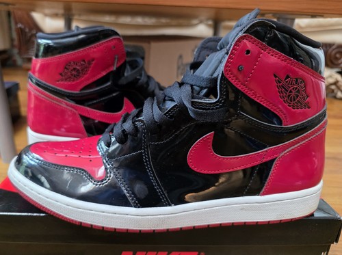 Air jordan high patent - jordan, bred