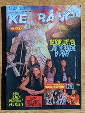 Metallica KERRANG! issue 206