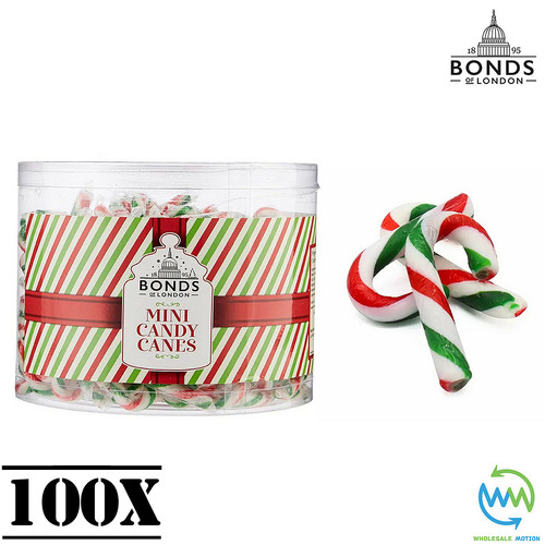 100 mini candy canes - 100, x