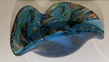STUNNING MURANO BLUE &